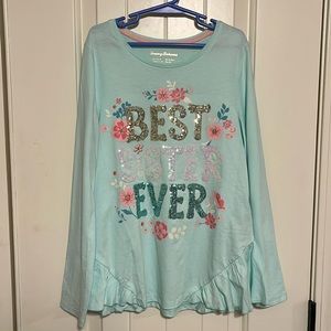 Tommy Bahama Best Sister Ever Shirt large